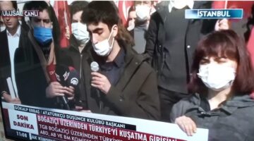 Boğaziçi olayları Protesto edildi!