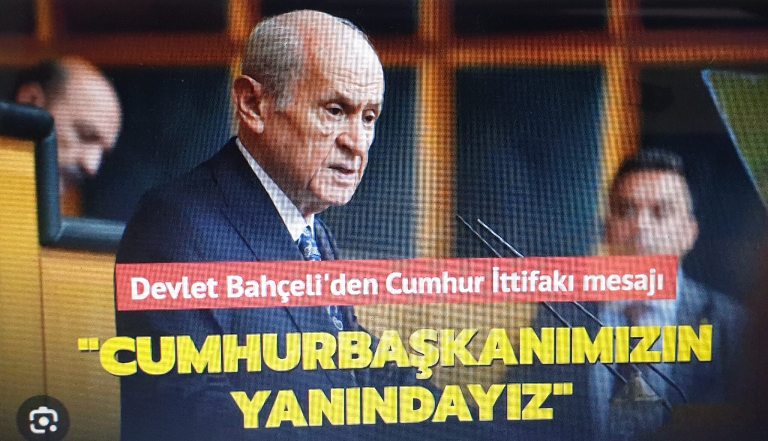 DEVLET BAHÇELİ: BİZDE ÇATLAK OLMAZ!