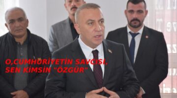 MHP li Yönter: “Akın Gürlek”Cumhuriyetin Cesur savcısıdır,Özgür sen kimsin?